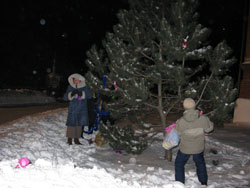 Рождественские елки в Боровецкой церкви. Увеличить изображение. Размер файла: 118,69 Kb [800X600]