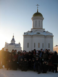 Паломническая поездка детей к Канским святыням. Увеличить изображение. Размер файла: 72,55 Kb [600X800]