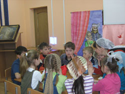 Пасхальная викторина в детской воскресной школе. Увеличить изображение. Размер файла: 128,31 Kb [800X600]