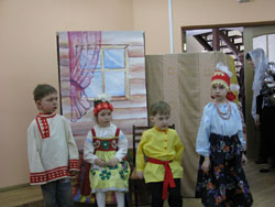 Пасхальный спектакль в детской воскресной школе. Увеличить изображение. Размер файла: 115,29 Kb [800X600]