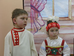 Пасхальный спектакль в детской воскресной школе. Увеличить изображение. Размер файла: 103,07 Kb [800X600]