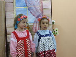 Пасхальный спектакль в детской воскресной школе. Увеличить изображение. Размер файла: 119,36 Kb [800X600]