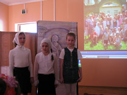 Пасхальный спектакль в детской воскресной школе. Увеличить изображение. Размер файла: 93,92 Kb [800X600]