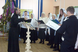 Рождественский праздник для детей в Боровецкой церкви. Увеличить изображение. Размер файла: 131,07 Kb [800X533]