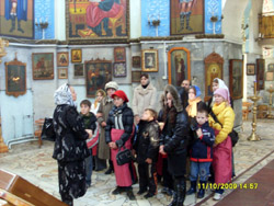 Воскресная школа г. Елабуги в гостях в Боровецкой церкви. Увеличить изображение. Размер файла: 197,83 Kb [800X600]
