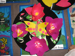 Детские работы Воскресеной школы. Увеличить изображение. Размер файла: 103,23 Kb [604X453]