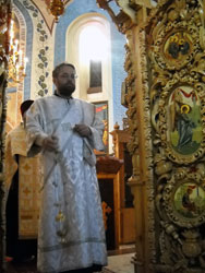 Всенощное бдение в канун празднования Преображения Господня. Увеличить изображение. Размер файла: 96,84 Kb [525X700]