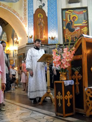 Всенощное бдение в канун празднования Преображения Господня. Увеличить изображение. Размер файла: 100,34 Kb [525X700]