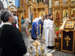 Всенощное бдение в канун празднования Преображения Господня. Увеличить изображение. Размер файла: 108,91 Kb [700X525]