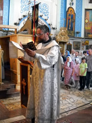 Всенощное бдение в канун празднования Преображения Господня. Увеличить изображение. Размер файла: 103,46 Kb [525X700]