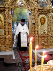 Всенощное бдение в канун празднования Преображения Господня. Увеличить изображение. Размер файла: 103,39 Kb [525X700]