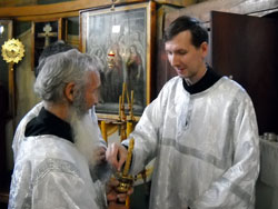 Всенощное бдение в канун празднования Преображения Господня. Увеличить изображение. Размер файла: 77,44 Kb [700X525]