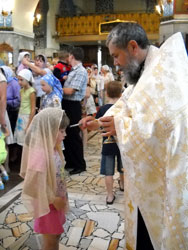 Всенощное бдение в канун празднования Преображения Господня. Увеличить изображение. Размер файла: 93,64 Kb [525X700]