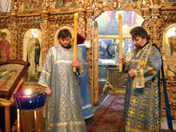 Всенощное бдение в день праздника Введения во Храм Пресвятой Богородицы. Увеличить изображение. Размер файла: 174,63 Kb [800X600]