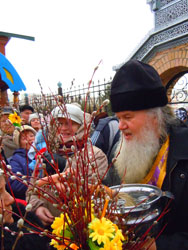 Вербное воскресенье в Боровецкой церкви. Увеличить изображение. Размер файла: 166,37 Kb [600X800]
