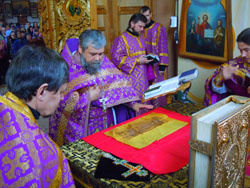 Великий Четверг в Боровецкой церкви. Увеличить изображение. Размер файла: 206,4 Kb [800X600]