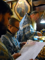 Литургия в праздник Введения Пресвятой Богородицы. Увеличить изображение. Размер файла: 133,67 Kb [600X800]