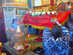 Чин выноса Плащаницы и Погребение Спасителя.Увеличить изображение. Размер файла: 194,9 Kb [800X600]