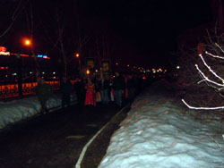 Пасхальная Полунощница и Крестный ход. Увеличить изображение. Размер файла: 97,38 Kb [800X600]