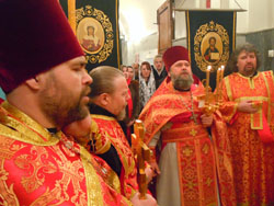 Пасхальная Заутреня в Боровецкой церкви. Увеличить изображение. Размер файла: 167,96 Kb [800X600]