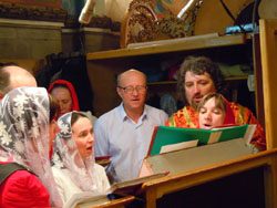 Пасхальная Божественная литургия. Увеличить изображение. Размер файла: 129,76 Kb [800X600]