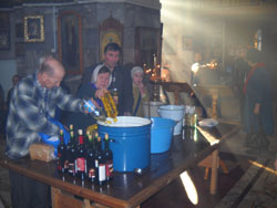 Таинство Соборования в Боровецкой церкви. Увеличить изображение. Размер файла: 100,75 Kb [800X600]