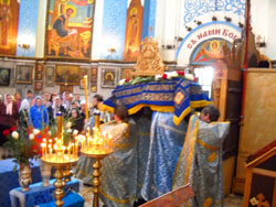 Всенощное бдение в день Успения Пресвятой Боородицы. Увеличить изображение. Размер файла: 163,92 Kb [800X600]