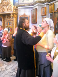 Таинство Соборования в Боровецкой церкви. Увеличить изображение. Размер файла: 122,02 Kb [600X800]