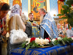 Всенощное бдение в день Успения Пресвятой Боородицы. Увеличить изображение. Размер файла: 171,14 Kb [800X600]