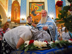 Всенощное бдение в день Успения Пресвятой Боородицы. Увеличить изображение. Размер файла: 157,65 Kb [800X600]