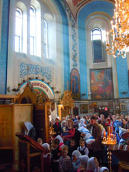 Божественная литургия в первый день Пасхи. Увеличить изображение. Размер файла: 148,5 Kb [600X800]