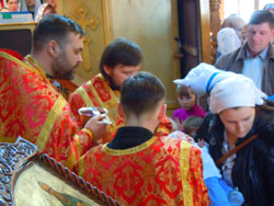 Божественная литургия в первый день Пасхи. Увеличить изображение. Размер файла: 131,14 Kb [800X600]