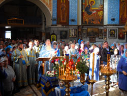 Праздник Успения Пресвятой Богородицы в Боровецкой церкви. Увеличить изображение. Размер файла: 191,89 Kb [800X600]