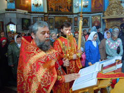 Божественная литургия в первый день Пасхи. Увеличить изображение. Размер файла: 192,94 Kb [800X600]