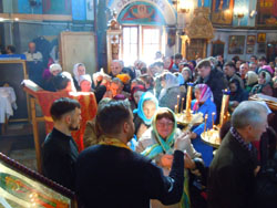 Божественная литургия в первый день Пасхи. Увеличить изображение. Размер файла: 135,43 Kb [800X600]