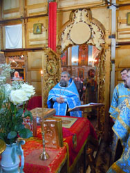 Богослужение в праздник Благовещения Пресвятой Богородицы. Увеличить изображение. Размер файла: 180,7 Kb [600X800]