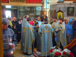 Богослужение в праздник Благовещения Пресвятой Богородицы. Увеличить изображение. Размер файла: 166,79 Kb [800X600]