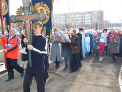 Богослужение в праздник Благовещения Пресвятой Богородицы. Увеличить изображение. Размер файла: 152,29 Kb [800X600]