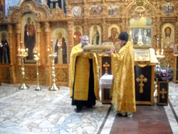 Прощание с мощами. Увеличить изображение. Размер файла: 132,29 Kb [800X600]