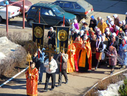 Последний крестный ход на Светлой седмице. Увеличить изображение. Размер файла: 221,89 Kb [800X600]