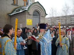 Богослужение в день празднования Казанской иконы Божией Матери. Увеличить изображение. Размер файла: 67,6 Kb [800X600]