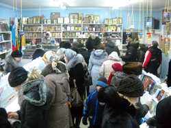 Праздничные Рождественские богослужения в Боровецкой церкви. Увеличить изображение. Размер файла: 152,45 Kb [800X600]