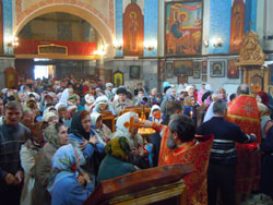 Радоница в Свято-Вознесенском соборе г. Набережные Челны. Увеличить изображение. Размер файла: 160,29 Kb [800X600]