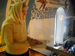 Божественная литургия в день памяти великомученика Димитрия Солунского. Увеличить изображение. Размер файла: 103,74 Kb [800X600]