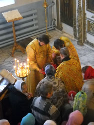 Божественная литургия в день памяти великомученика Димитрия Солунского. Увеличить изображение. Размер файла: 113,86 Kb [600X800]