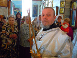 Престольные торжества в Свято-Вознесенском соборе. Увеличить изображение. Размер файла: 148,75 Kb [800X600]