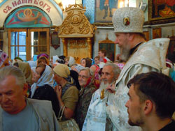 Престольные торжества в Свято-Вознесенском соборе. Увеличить изображение. Размер файла: 151,82 Kb [800X600]