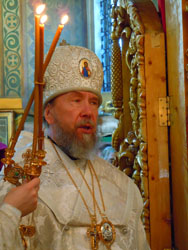 Престольные торжества в Свято-Вознесенском соборе. Увеличить изображение. Размер файла: 153,35 Kb [600X800]