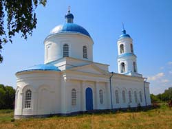 Храм Казанской иконы Божией Матери в селе Новая Анзирка. Увеличить изображение. Размер файла: 73,93 Kb [800X600]