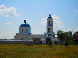 Храм Казанской иконы Божией Матери в селе Новая Анзирка. Увеличить изображение. Размер файла: 95,44 Kb [800X600]